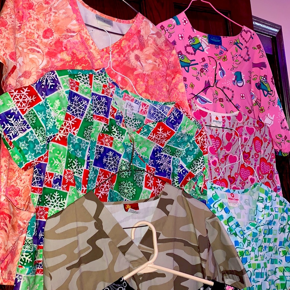 Set of 11 Different Designs Scrubs